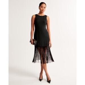 Pre-Loved Abercrombie & Fitch Fringe Mini Dress